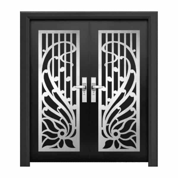 Steel Doors Steel Doors SD442 | Security Door & Safety Door Supplier Malaysia